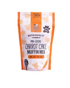 Doggy Baking Co - Carrot Cake Muffin Mix Dog Treat Baking Mix - 10 x 235g