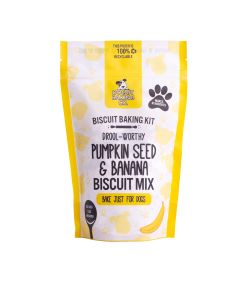 Doggy Baking Co - Pumpkin Seed & Banana Biscuit Dog Treat Baking Mix - 10 x 250g