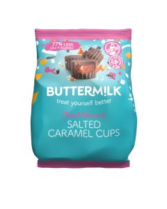 Buttermilk - Dairy Free Salted Caramel Cup Pouch - 7 x 100g
