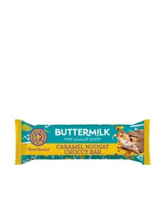 Buttermilk - Plant Based Caramel Nougat Choccy Bar - 24 x 50g