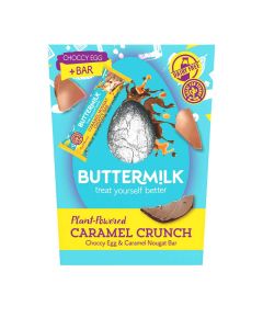 Buttermilk - Caramel Crunch Choccy Egg With Caramel Nougat Snack Bar - 6 x 180g