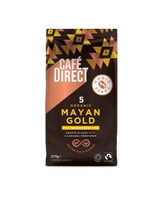 Cafedirect - Fairtrade Whole Bean Mayan Gold Org. Beans - 6 x 227g