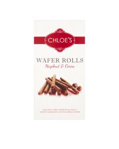 Chloes - Hazelnut & Cocoa Wafer Rolls in Box - 12 x 225g