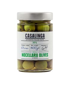 Casalinga - Nocellara of Castelvetrano Olives in Brine - 6 x 300g