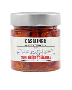 Casalinga - Char-Grilled Sundried Tomatoes in Oil - 6 x 220g