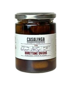 Casalinga - Borettane Onions in Balsamic Vinegar - 12 x 280g