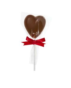 Cocoba - Milk Chocolate Heart Lollipop - 24 x 20g