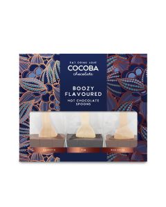 Cocoba - Boozy Hot Chocolate Spoons Set - 12 x 150g