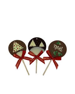 Chocolate Craft - Mixed Case of Christmas Chocolate Lollies - 10 x 30g