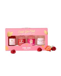 Craft Gin - Craft Gin Club Explorers' Pink Gin Set - 6 x 4 x 20ml