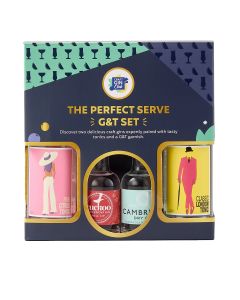 The Craft Gin Club - Gin & Tonic Perfect Serve Gift Set - 6 x 410ml