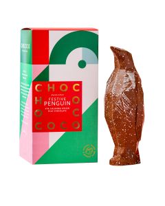 Chococo - 47% Colombian Milk Chocolate Hollow Penguin - 6 x 120g