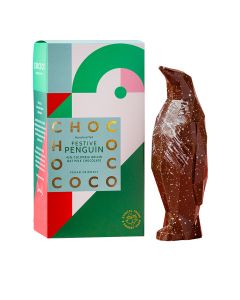Chococo - 43% Oatm!lk Chocolate Hollow Penguin - 6 x 120g
