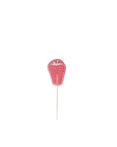 Natural Candy Shop - Raspberry Shaped Lollipop - 24 x 65g