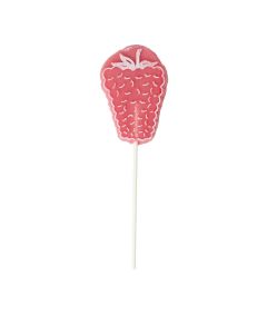 Natural Candy Shop - Raspberry Shaped Lollipop - 24 x 65g