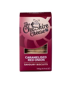 Cheshire Cheese Company - Caramelised Red Onion Biscuits for Cheese - 12 x 160g