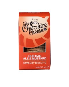 Cheshire Cheese Company - Old Hag Ale & Mustard Biscuits for Cheese - 12 x 160g