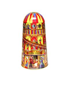 Churchill's Confectionery Ltd - Helter Skelter Tin with Mini Choc Chip Shortbread - 12 x 150g
