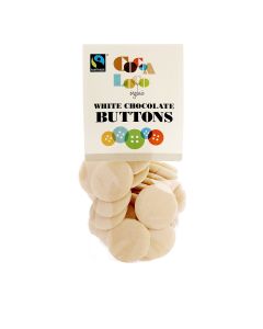 Cocoa Loco - White Chocolate Buttons - 12 x 100g