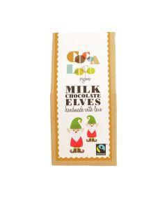 Cocoa Loco - Fairtrade & Organic Milk Chocolate Elves - 6 x 100g