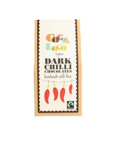 Cocoa Loco - Fairtrade & Organic Dark Chilli Chocolate - 6 x 100g