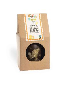 Cocoa Loco - Dark Chocolate Ginger Easter Egg - 6 x 225g