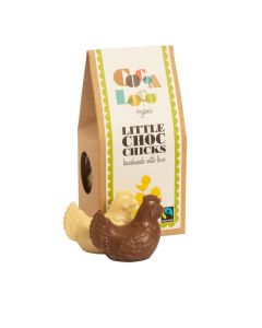 Cocoa Loco - Milk & White Chocolate Chicks - 6 x 100g