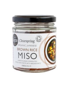 Clearspring - Brown Rice Miso Soup - Jar (unpast) - 6 x 150g
