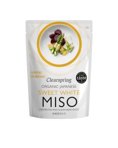 Clearspring - Organic Sweet White Miso - Pouch - 6 x 250g