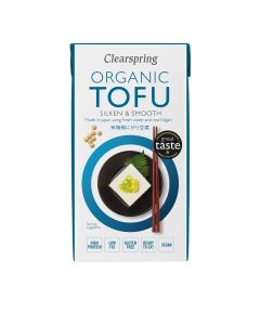Clearspring - Organic Japanese Tofu - Soya Bean Curd - 12 x 300g