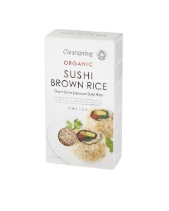 Clearspring - Organic Sushi Brown Rice  - 12 x 500g