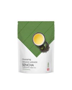 Clearspring - Organic Japanese Sencha Traditional Green Tea loose - 6 x 90g