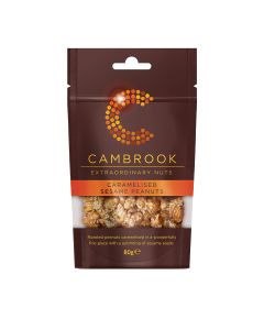 Cambrook - Caramelised Sesame Peanuts  - 9 x 80g