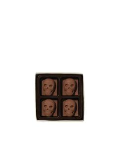 Choc on Choc - Mini Milk Chocolate Skulls  - 6 x 60g