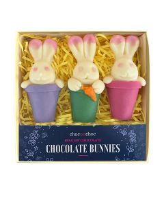 Choc on Choc - Easter Bunnies Chocolate Gift - 6 x 49g