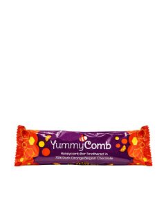 Yummycomb - 70% Dark Orange Chocolate Bar - 12 x 35g