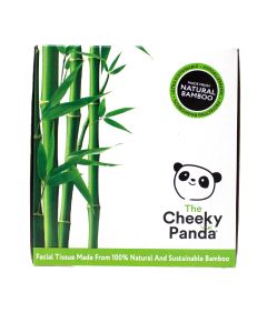 The Cheeky Panda - 3ply 56 Sheets Facial Tissue Cube Box - 12 x 140g