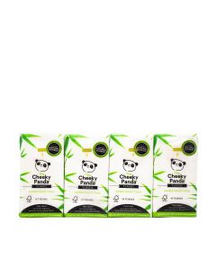 The Cheeky Panda - 3ply 10 Sheets/8 Single Pocket Tissue - 12 x 120g