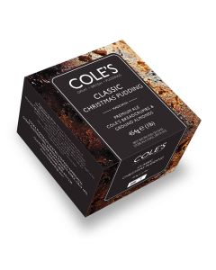 Cole's Puddings - Medium Classic Christmas Pudding - 6 x 454g