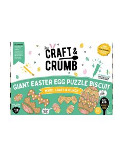 Craft & Crumb - Giant Easter Egg Puzzle Biscuit Kit - 6 x 450g