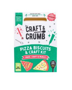 Craft & Crumb - Pizza Biscuit Bake and Craft Kit - 6 x 333g
