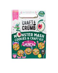 Craft & Crumb - Monster Mash Cookies & Craft Kit - 6 x 370g