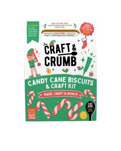 Craft & Crumb - Candy Cane Bake & Craft Kit - 6 x 240g