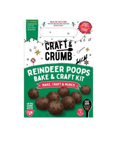 Craft & Crumb - Reindeer Poop Bake & Craft Kit - 6 x 300g
