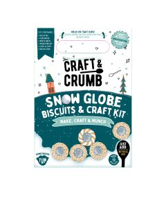 Craft & Crumb - Snow Globe Biscuits Bake & Craft Kit - 6 x 290g
