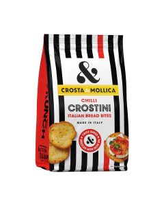 Crosta & Mollica - Crostini Light & Crisp with Chilli - 10 x 150g