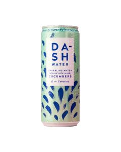 Dash Water - Sparkling Water Infused with Wonky Cucumbers  - 12 x 330ml