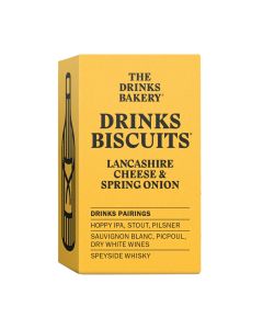 The Drinks Bakery - Lancashire Cheese & Spring Onion - 8 x 36g