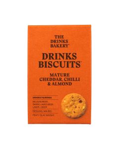 The Drinks Bakery - Mature Cheddar Chilli & Almond - 4 x 110g