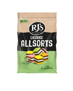 RJ's Licorice - Licorice Allsorts - 12 x 280g